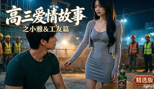 高三愛情故事之小雅工友篇女友被工友們灌醉廁所內強吻直接硬上猛幹內射騷逼