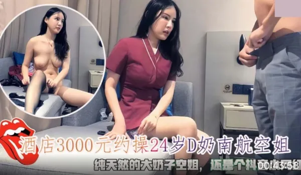 酒店3000約操24歲D奶南航空姐 純天然的大奶子空姐