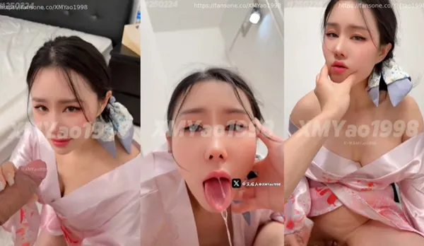 穿和服的老婆等待著老公下班 汐夢瑤