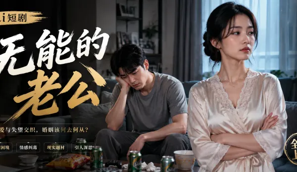 無能的老公 陽痿的老公依靠藥物挽回婚姻 重回雄風挺拔肉棒猛操老婆騷穴