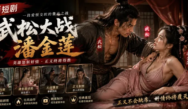 武松大戰潘金蓮 正義不會缺席 抓奸在床懲罰巨乳騷貨 女上位騎乘肉棒扭動 後入狠操內射