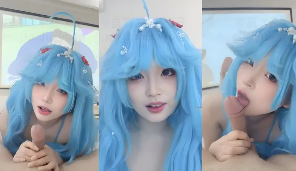 高顏值cos朵莉亞金主口交足交女上 櫻桃炸彈