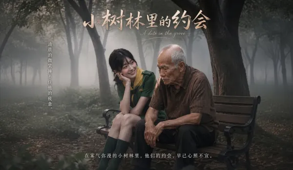 小樹林的約會 年輕女孩與老頭在樹林野戰幽會 老當益壯粗壯大屌猛操年輕嫩逼
