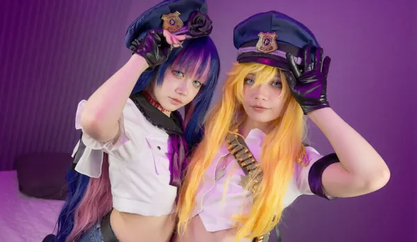 吊帶襪天使今天和Aroma一起Cosplay喔