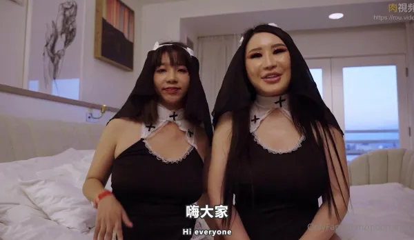 MMG-005 與美國女優修女裝扮